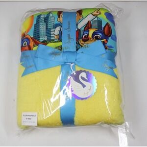 Sugar Swan Paw Patrol Bamboo Blanket with Plush Back 60x60